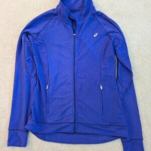 ASICS Purple Jacket, Size M, zipper pockets